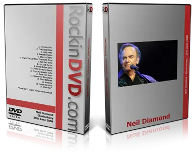 Artwork Cover of Neil Diamond 2008-06-29 DVD Glastonbury Proshot