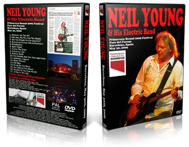 Artwork Cover of Neil Young 2009-05-30 DVD Barcelona Audience