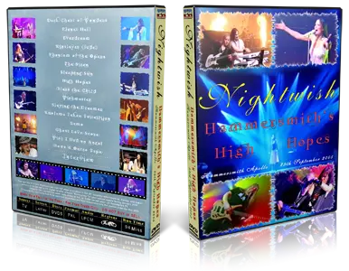 Artwork Cover of Nightwish 2005-09-29 DVD London Audience