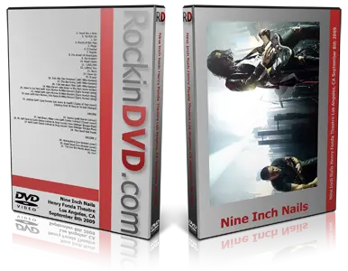 Artwork Cover of Nine Inch Nails 2009-09-08 DVD Los Angeles Proshot