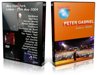 Artwork Cover of Peter Gabriel 2004-05-29 DVD Lisbon Proshot