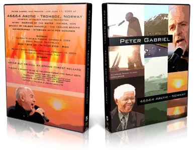 Artwork Cover of Peter Gabriel Compilation DVD 46664 Arctic Proshot