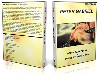 Artwork Cover of Peter Gabriel Compilation DVD South Bank Show Proshot