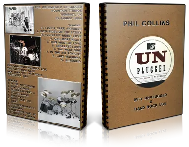 Artwork Cover of Phil Collins 1994-08-30 DVD Wembley Proshot