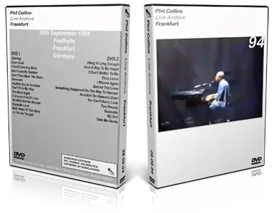 Artwork Cover of Phil Collins 1994-09-28 DVD Frankfurt Audience