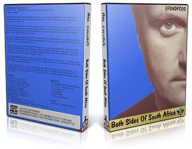 Artwork Cover of Phil Collins 1995-03-17 DVD Johannesburg Proshot