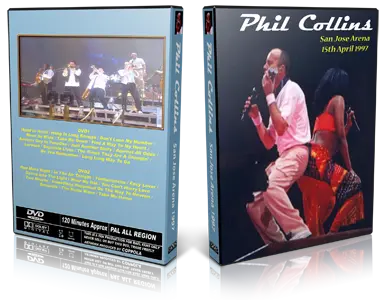 Artwork Cover of Phil Collins 1997-04-15 DVD San Jose Audience