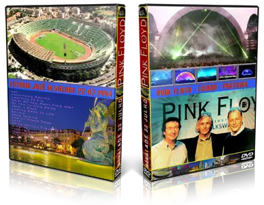 Artwork Cover of Pink Floyd 1994-07-22 DVD Lisbon Audience