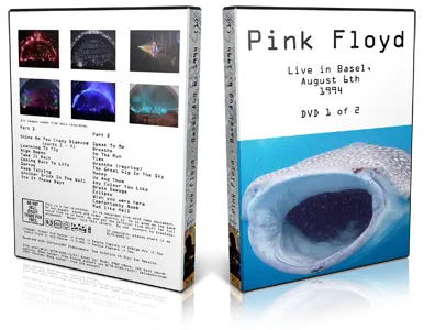 Artwork Cover of Pink Floyd 1994-08-06 DVD Basel Audience