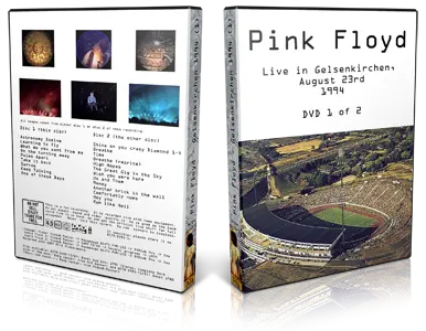 Artwork Cover of Pink Floyd 1994-08-23 DVD Gelsenkirchen Audience