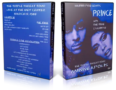 Artwork Cover of Prince 1983-03-15 DVD Various Audience