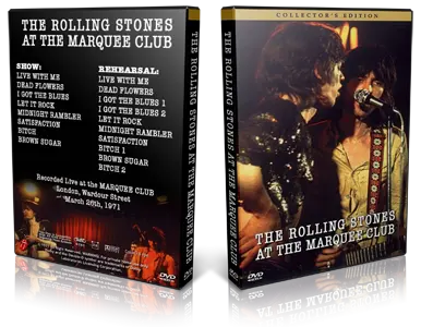 Artwork Cover of Rolling Stones 1971-03-26 DVD London Proshot