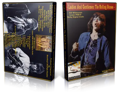Artwork Cover of Rolling Stones 1972-06-24 DVD Fort Worth Proshot