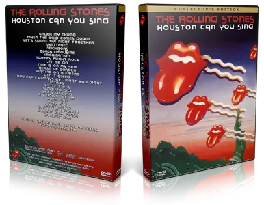 Artwork Cover of Rolling Stones 1981-10-28 DVD Houston Proshot