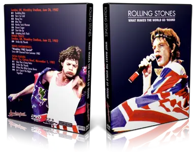 Artwork Cover of Rolling Stones 1982-06-26 DVD London Proshot