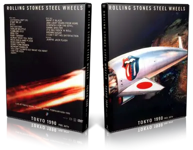 Artwork Cover of Rolling Stones 1990-02-26 DVD Tokyo Proshot