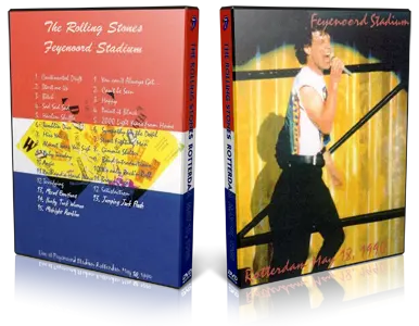 Artwork Cover of Rolling Stones 1990-05-18 DVD Rotterdam Audience
