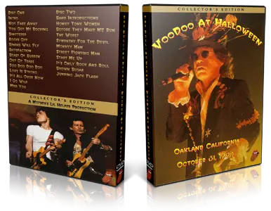 Artwork Cover of Rolling Stones 1994-10-31 DVD Oakland Proshot