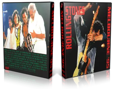 Artwork Cover of Rolling Stones 1995-03-28 DVD Melbourne Audience