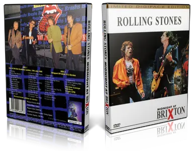 Artwork Cover of Rolling Stones 1995-07-19 DVD London Audience