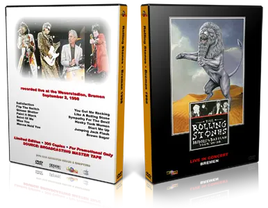 Artwork Cover of Rolling Stones 1998-09-02 DVD Bremen Proshot