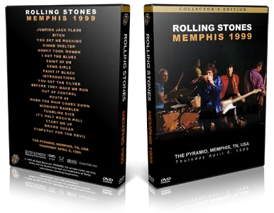 Artwork Cover of Rolling Stones 1999-04-08 DVD Memphis Audience