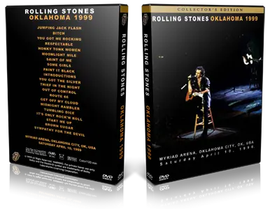 Artwork Cover of Rolling Stones 1999-04-10 DVD Oklahoma City Audience