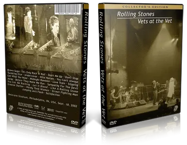 Artwork Cover of Rolling Stones 2002-09-18 DVD Philadelphia Proshot