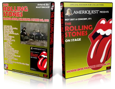 Artwork Cover of Rolling Stones 2005-10-10 DVD Philadelphia Audience