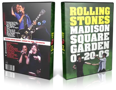 Artwork Cover of Rolling Stones 2006-01-20 DVD New York Audience