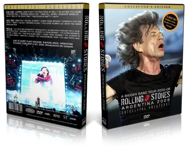 Artwork Cover of Rolling Stones 2006-02-21 DVD Buenos Aires Proshot