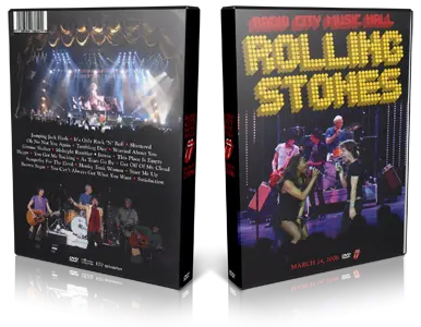 Artwork Cover of Rolling Stones 2006-03-14 DVD New York Audience