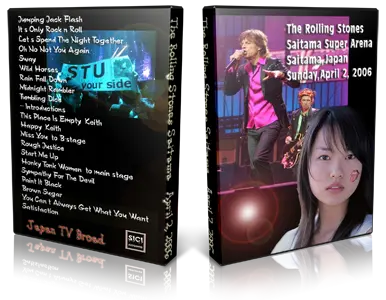 Artwork Cover of Rolling Stones 2006-04-02 DVD Saitama Proshot