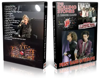 Artwork Cover of Rolling Stones 2006-07-11 DVD Milan Audience
