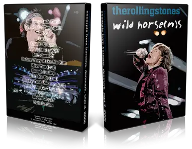 Artwork Cover of Rolling Stones 2006-09-03 DVD Horsens Audience