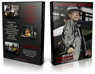 Artwork Cover of Rolling Stones 2007-06-08 DVD Nijmegen Audience