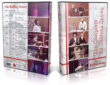 Artwork Cover of Rolling Stones Compilation DVD Ed Sullivan Proshot