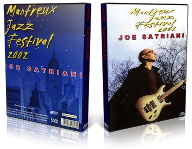 Artwork Cover of Satriani 2002-07-07 DVD Montreux Proshot