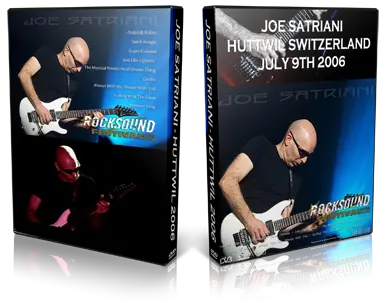 Artwork Cover of Satriani 2006-07-09 DVD Huttwil Proshot