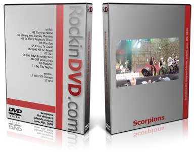 Artwork Cover of Scorpions 2009-06-04 DVD Gdansk Proshot