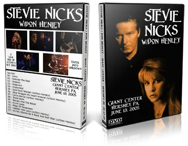 Artwork Cover of Stevie Nicks 2005-06-13 DVD Hershey Audience