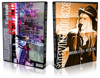 Artwork Cover of Stevie Nicks 2005-07-26 DVD Hollywood Audience