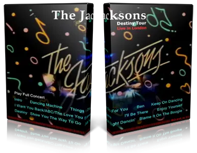 Artwork Cover of The Jacksons Compilation DVD London 79 Proshot