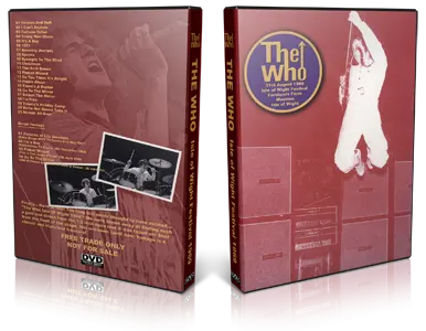 Artwork Cover of The Who 1969-08-31 DVD Wootton Audience