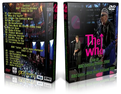 Artwork Cover of The Who 2006-10-29 DVD London Proshot