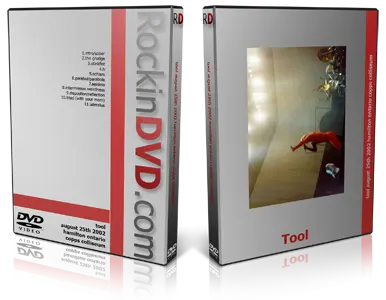 Artwork Cover of Tool 2002-08-25 DVD Hamilton Audience