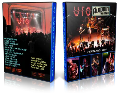 Artwork Cover of UFO 2008-05-08 DVD Portland Audience
