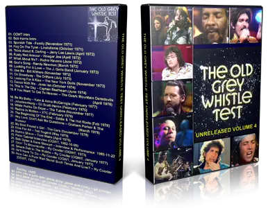 Artwork Cover of Unreleased Old Grey Whistle Test Compilation DVD Volume 4 Proshot