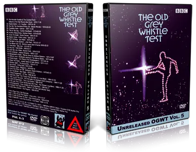 Artwork Cover of Unreleased Old Grey Whistle Test Compilation DVD Volume 5 Proshot