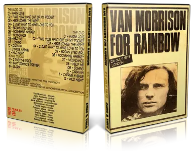 Artwork Cover of Van Morrison 1973-07-24 DVD London Proshot